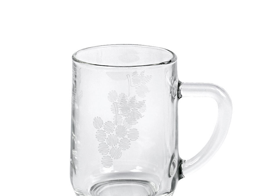 Weindorfseidel Festo mit Weintraubendekor