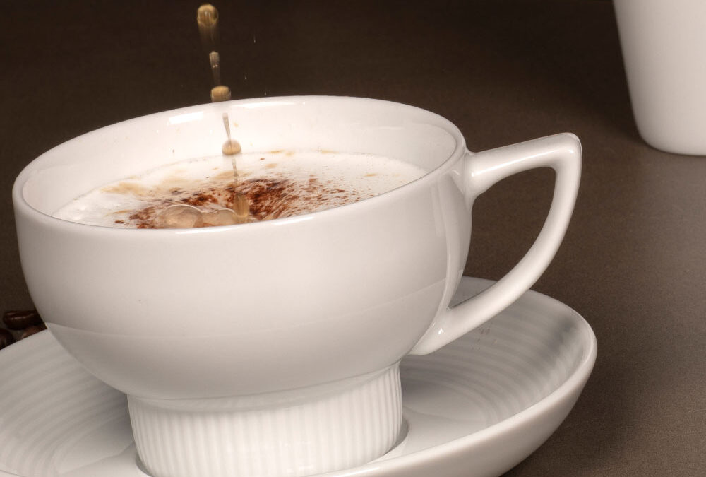 Serie Cups weiss & blau