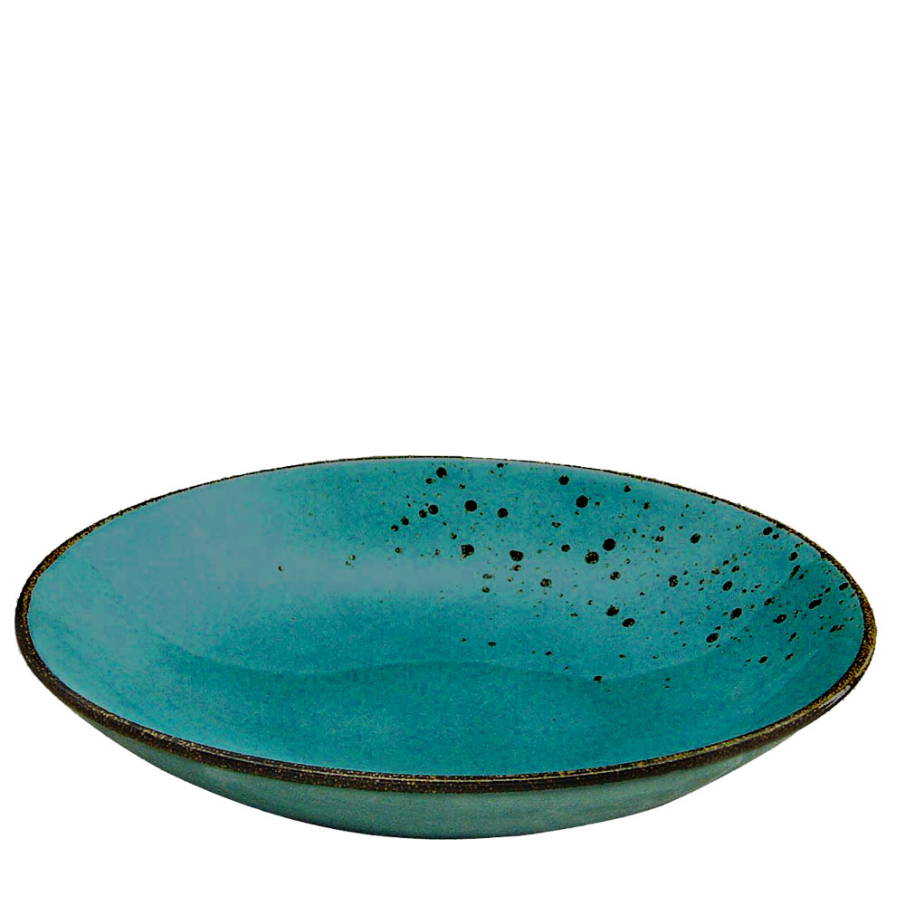 Nature Collection Teller tief 22 cm, water Nature Collection Teller tief 22 cm, water