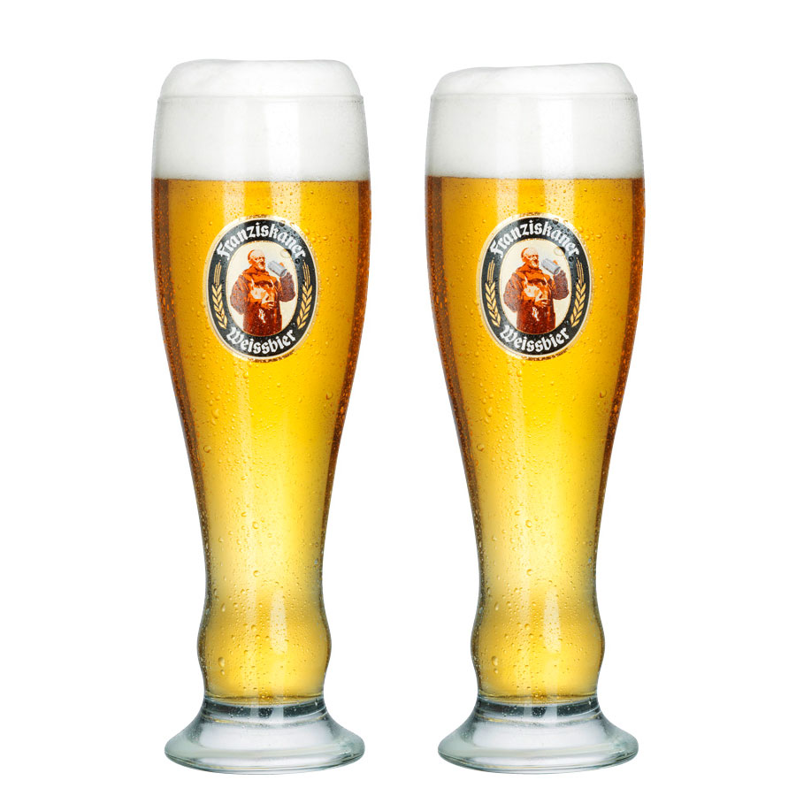 Weizenbierglas Franziskaner