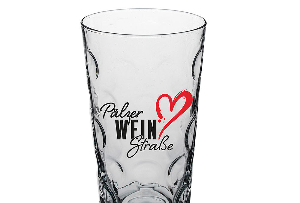 Dubbe mit Pälzer Weinstraße & Herz Dekor
