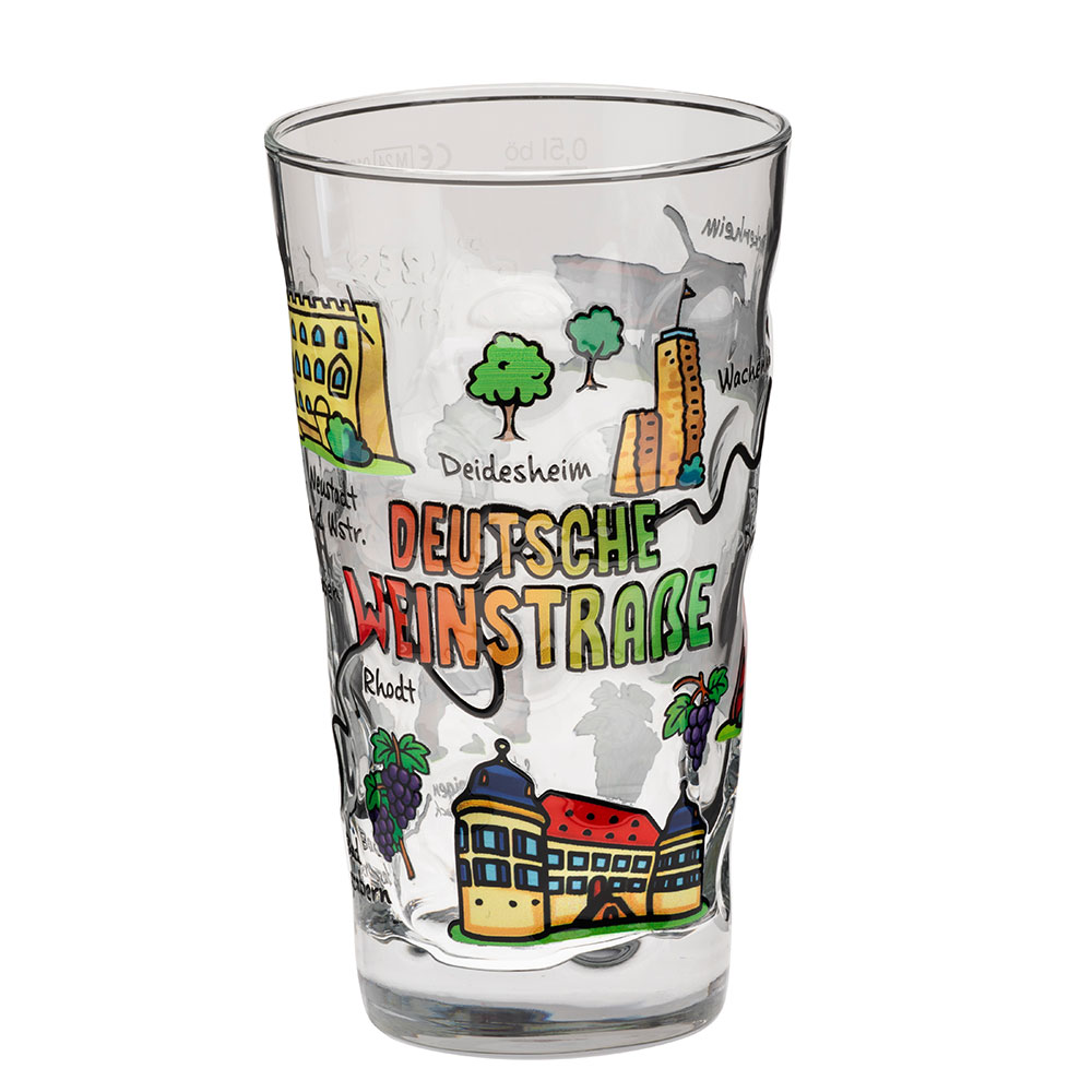 Dubbe mit Deutsche Weinstraße Dekor