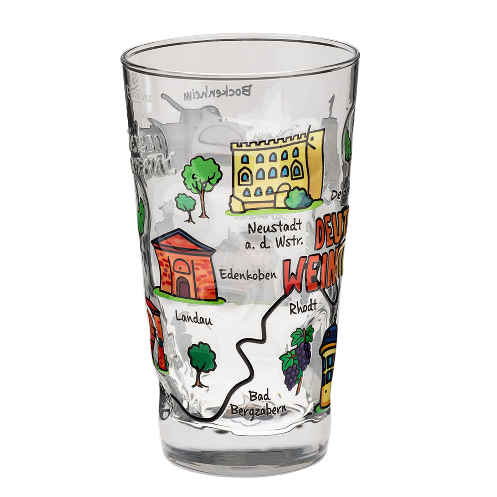 Dubbe mit Deutsche Weinstraße Dekor