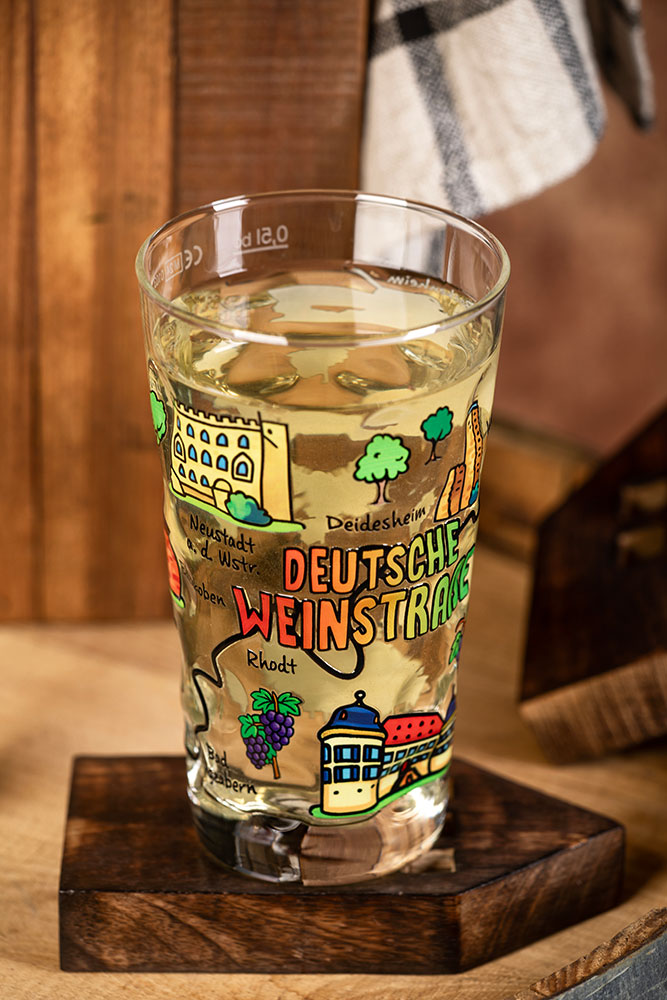 Dubbe mit Deutsche Weinstraße Dekor