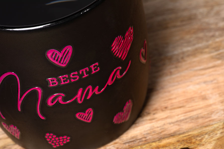 Olivia Tassen mit Dekor