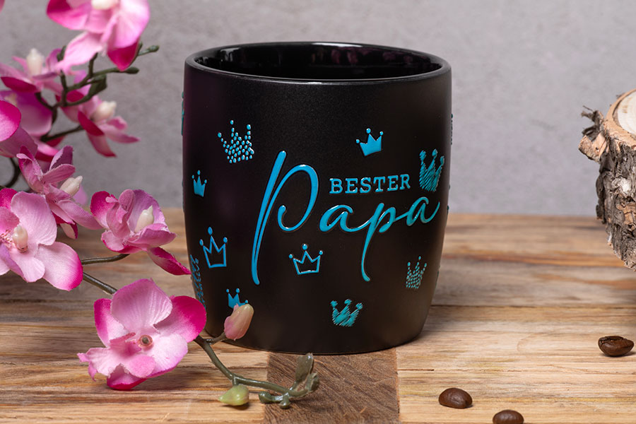 Olivia Tassen mit Dekor