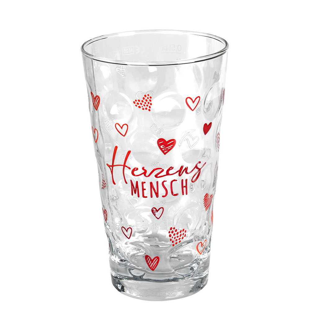 47446 Dubbeglas dekoriert 